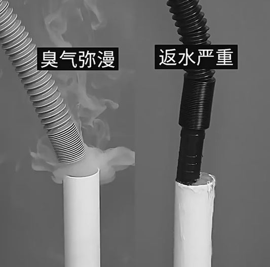 Anel de vedação de esgoto de banheiro de silicone, pia da cozinha, plugue de tubo de esgoto, máquina de lavar, vazamento anti-odor, conector de drenagem de chão